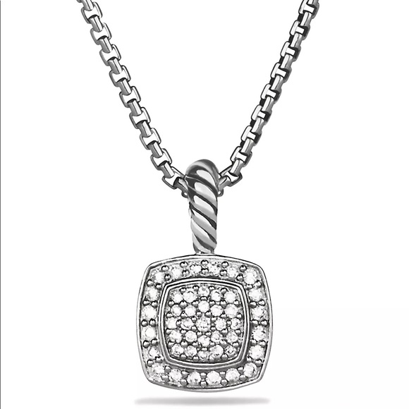 David Yurman Petite Albion Pendant with Diamonds - Picture 8 of 9